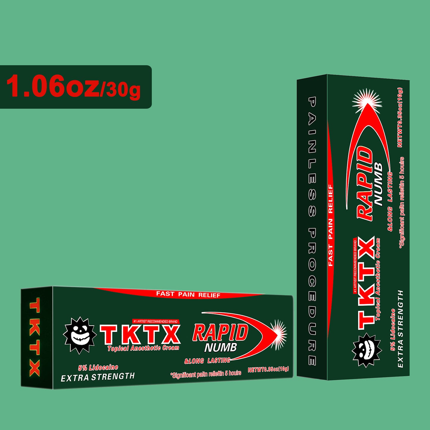 TKTX Rapid & Long Lasting 1.06oz/30g
