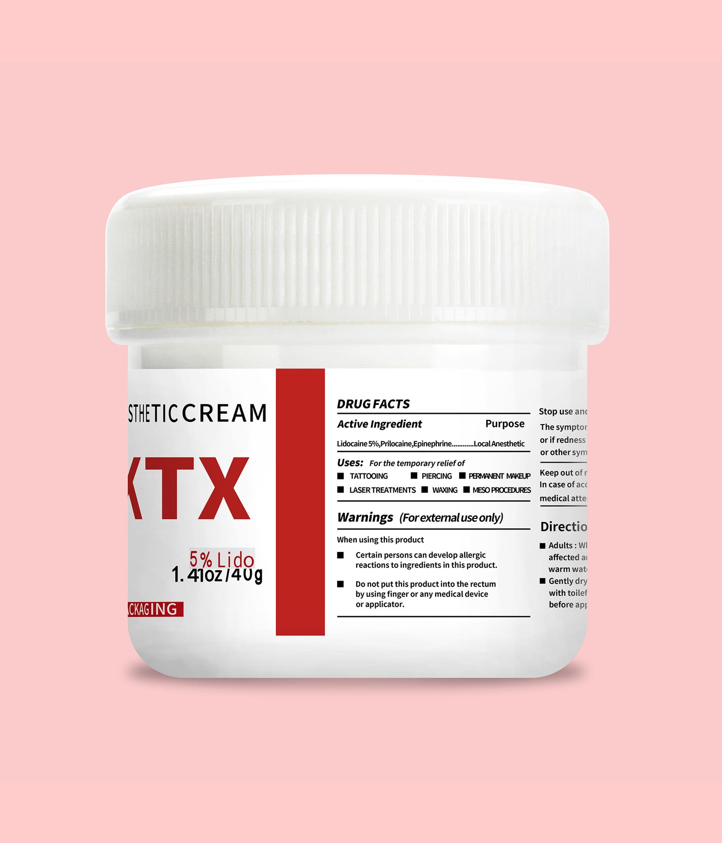 12 Pieces TKTX Tub 1.41oz/pcs