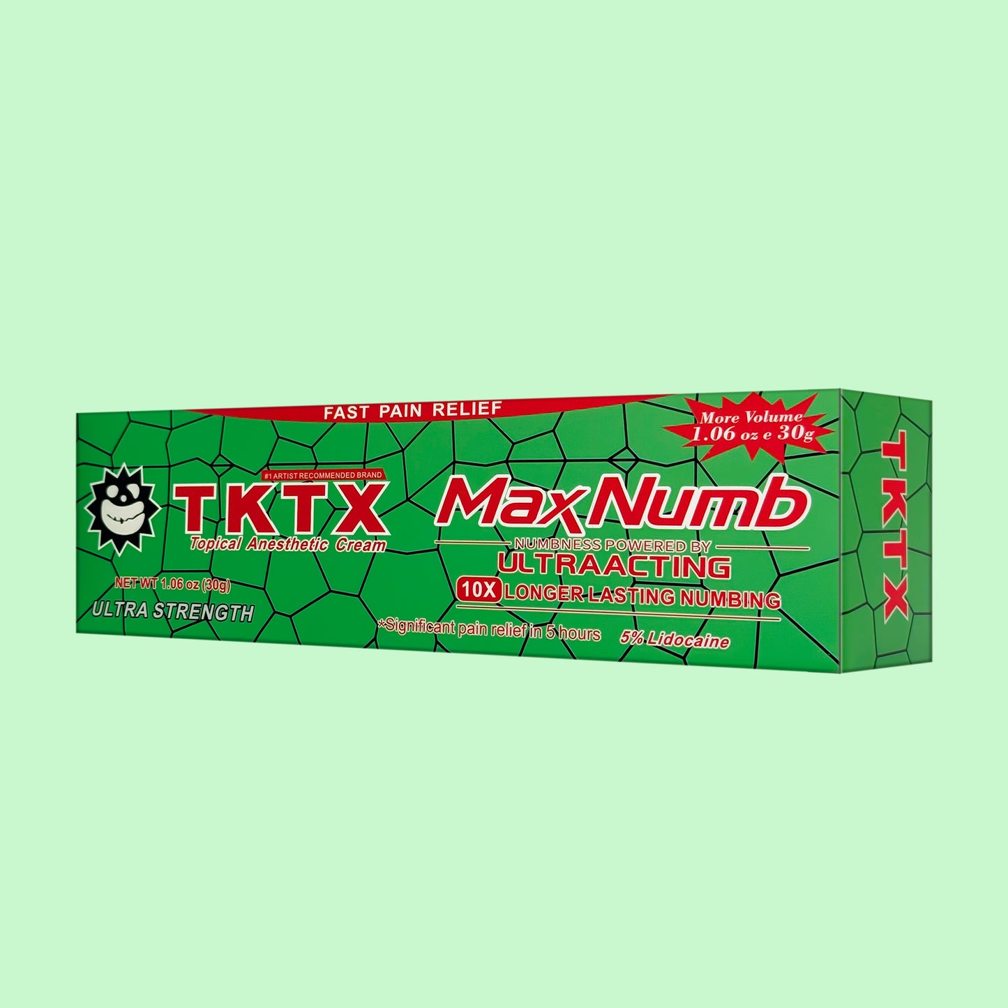 3 Pieces TKTX Max Ultra Acting 10X Longer Lasting 1.06oz/30g