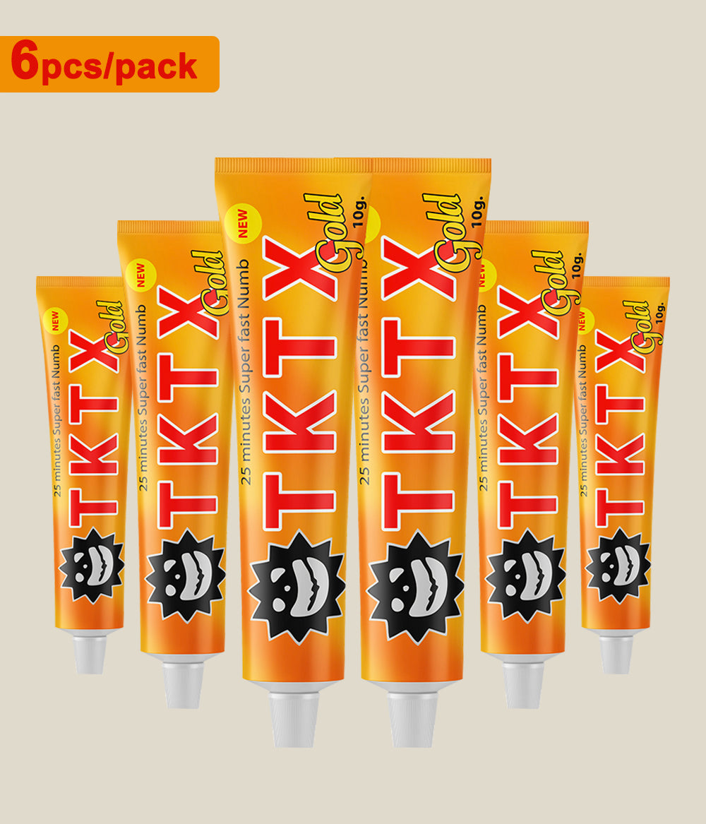 6 Pieces Gold (Orange) Classic TKTX 0.35oz/pcs