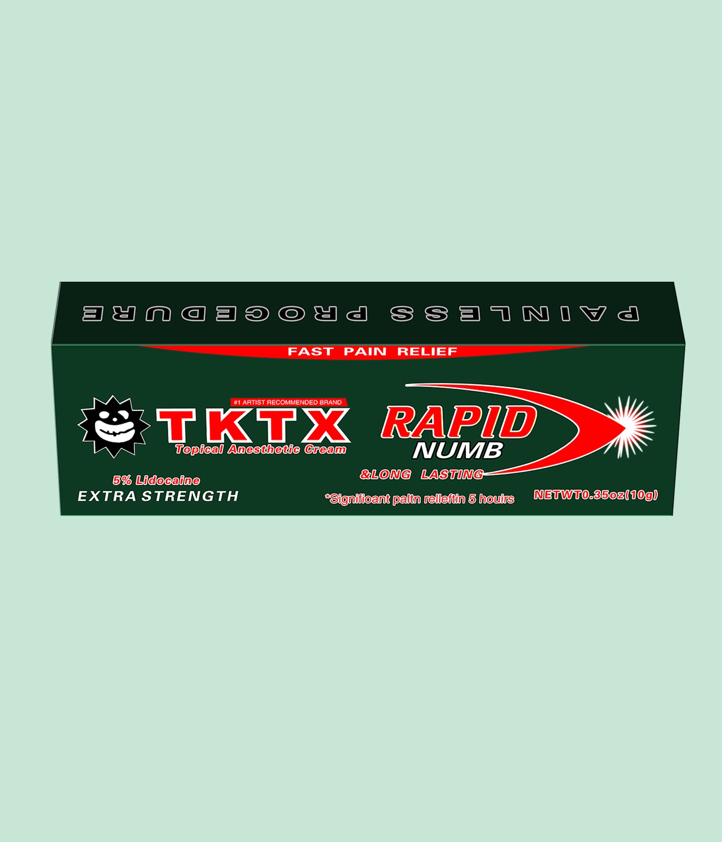 6 Pieces TKTX Rapid & Long Lasting 0.35oz/pcs